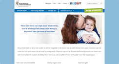 Desktop Screenshot of kinderfonds.nl